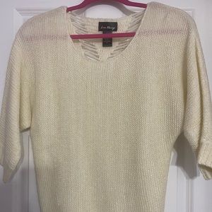 Cream sweater